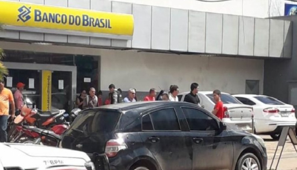 Sede do Banco do Brasil no município de Santa Luzia do Tide (MA) — Foto: Divulgação