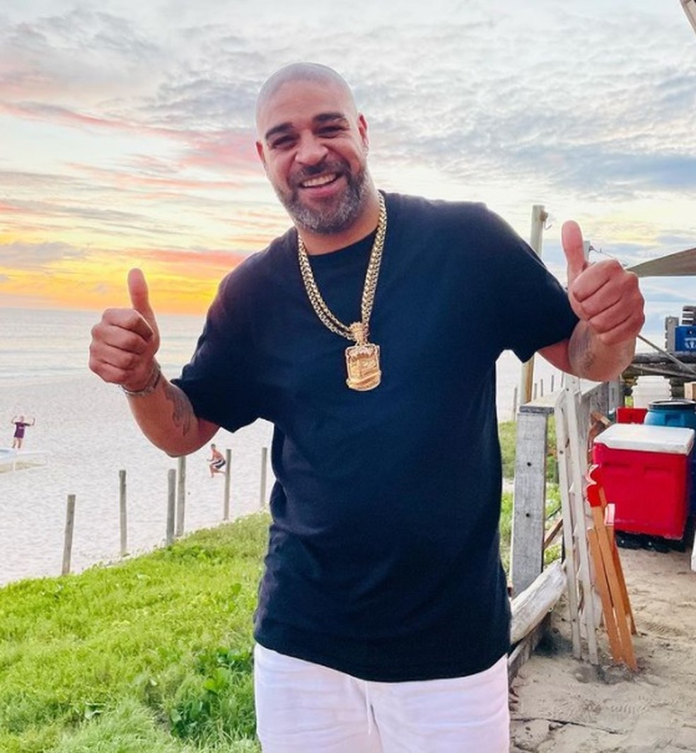 Adriano Imperador completa 40 anos — Foto: Reprodução Instagram