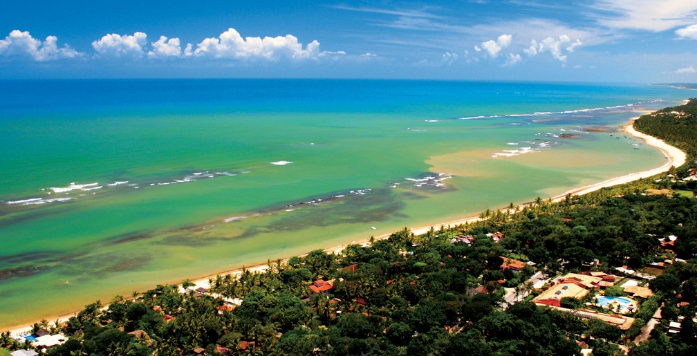 Imagem aérea de Porto Seguro — Foto: Divulgação/CVC