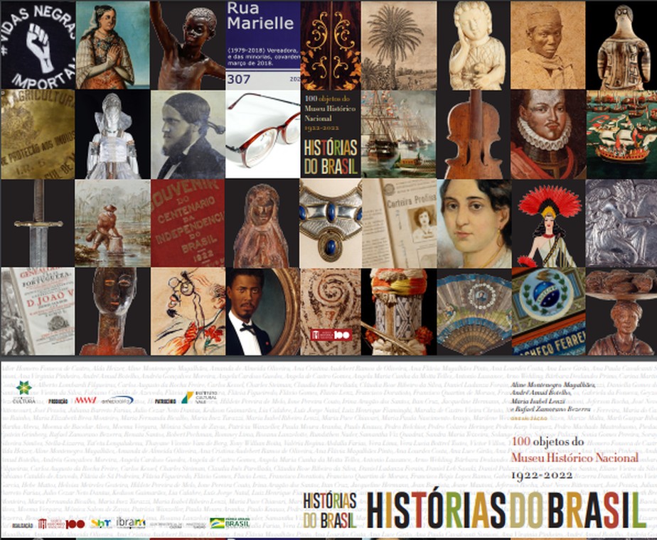 Capa do livro 'Histórias do Brasil'