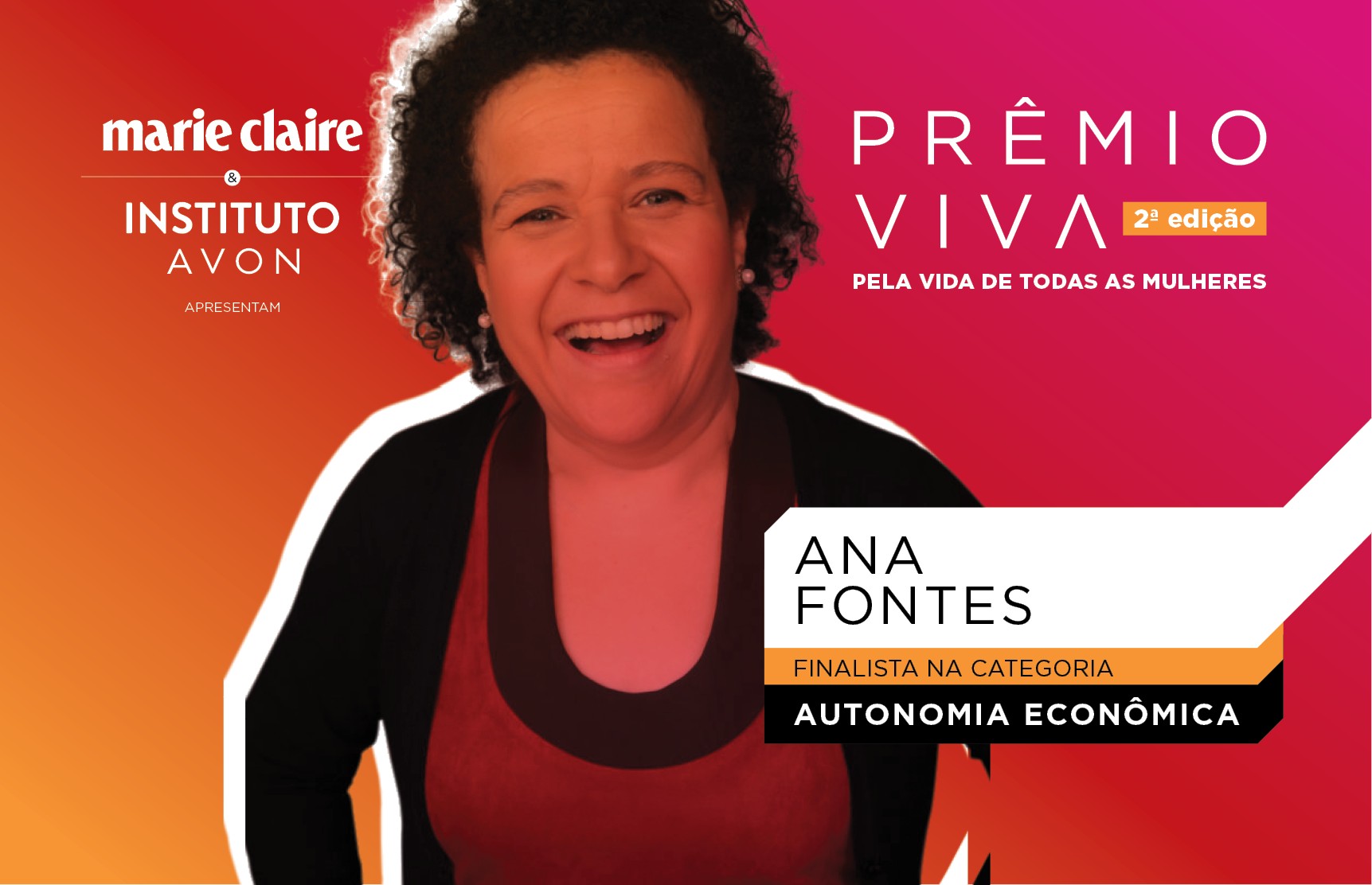 Ana Fontes, finalista na categoria Autonomia Econômica (Foto: Marie Claire)
