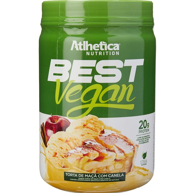 Best Vegan (500G) - Sabor Torta de Maça com Canela, Atlhetica Nutrition (Foto: Reprodução/ Amazon)
