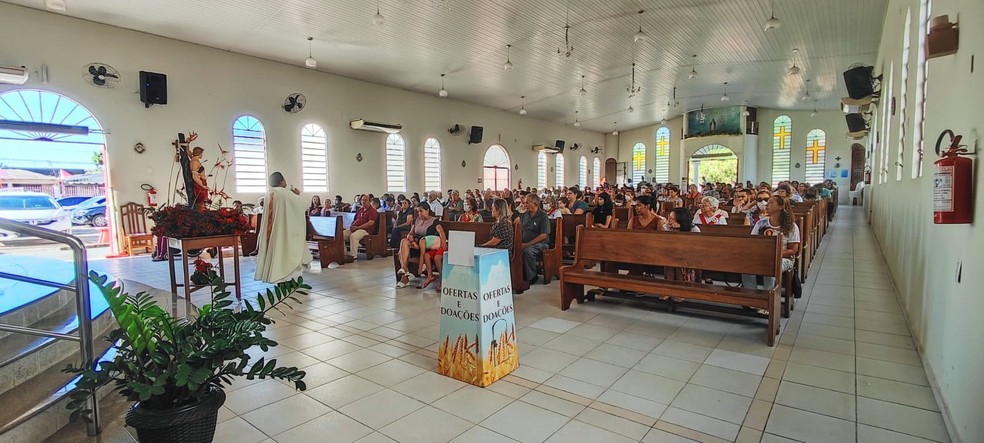 Programação do dia de São Sebastião segue até o dia 20 de janeiro, dia do padroeiro — Foto: Arquivo/Paróquia São Sebastião