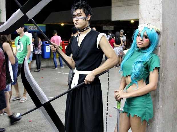 Cosplayers manauaras marcam presença na primeira noite do Games