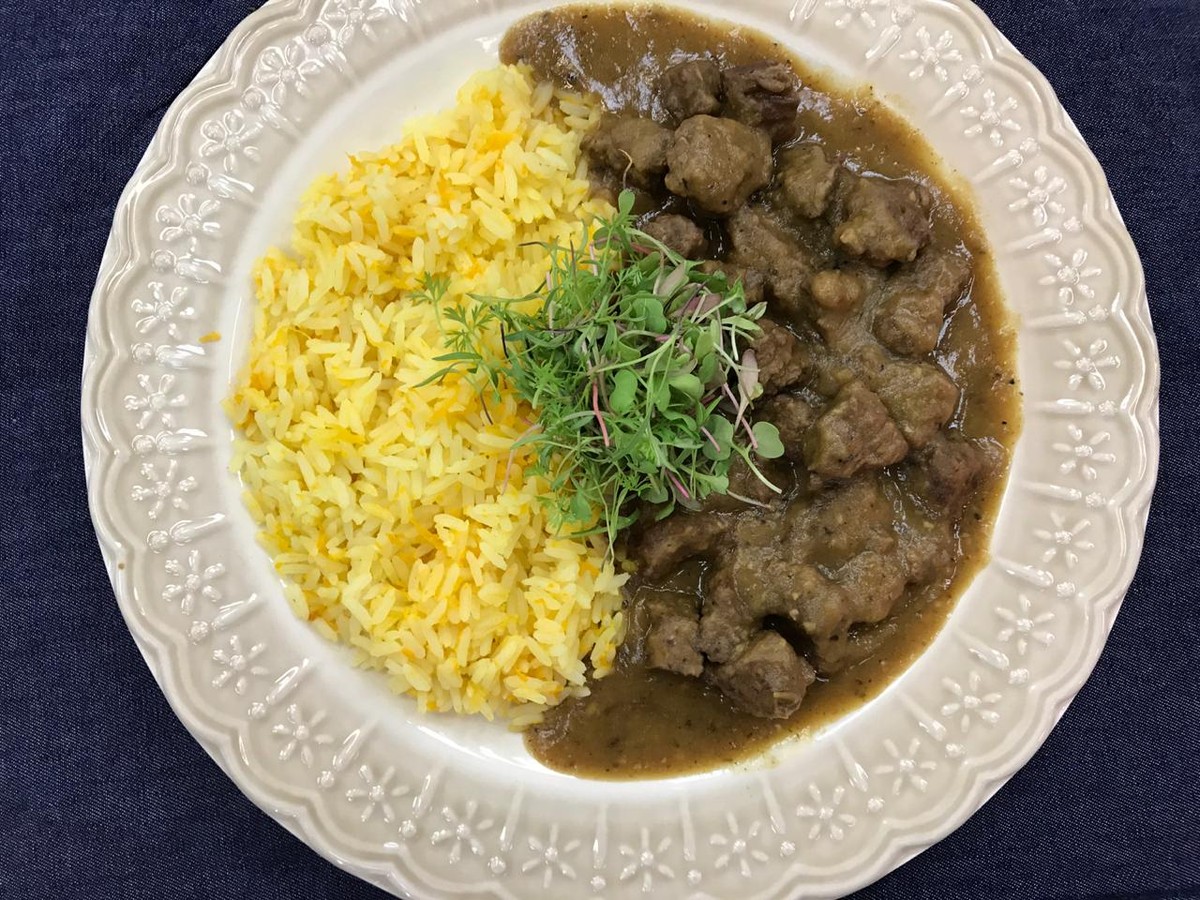 Picadinho De Peito Com Inhame