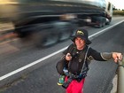 A pé, fotógrafo parte em jornada para retratar a vida à beira de rodovia no RN