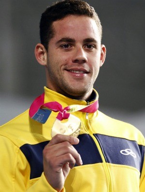 Thiago Pereira 100m costas natação Jogos Pan-Americanos (Foto: Reuters)