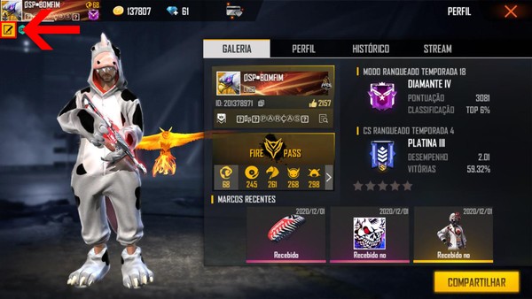 Free Fire Como Colocar Numeros E Letras Pequenas No Nick Nome Battle Royale Techtudo Cambia tus letras pequeñas a sᴍᴀʟʟ ᴄᴀᴘɪᴛᴀʟ ʟᴇᴛᴛᴇʀs. letras pequenas no nick