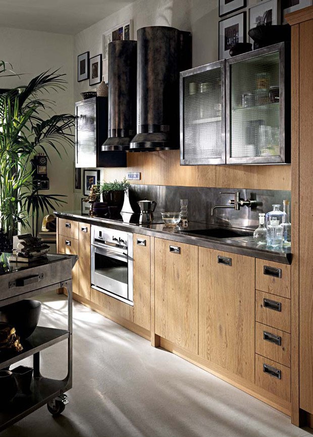 Decoração de cozinhas: 13 ambientes com estilo industrial (Foto: Reprodução)