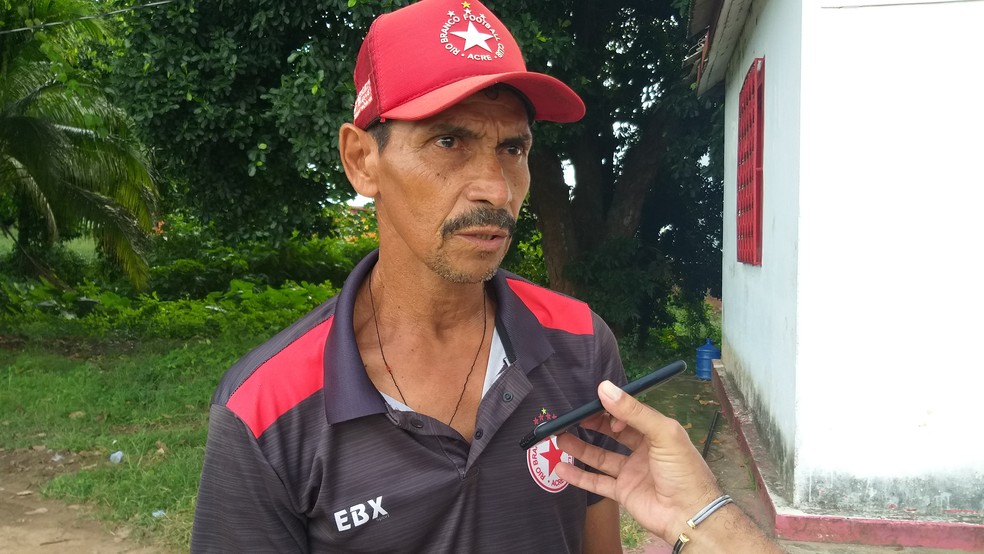 Chicão será técnico do Rio Branco-AC na Copa Verde — Foto: Duaine Rodrigues