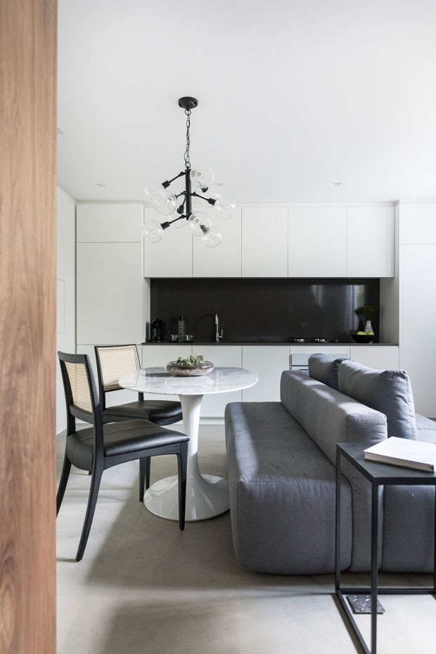 Apartamento pequeno: soluções de decoração em 37 m² (Foto: ©Marcelo Donadussi)