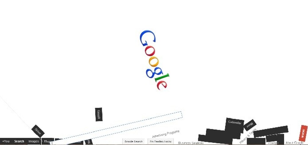 Google gravity lava