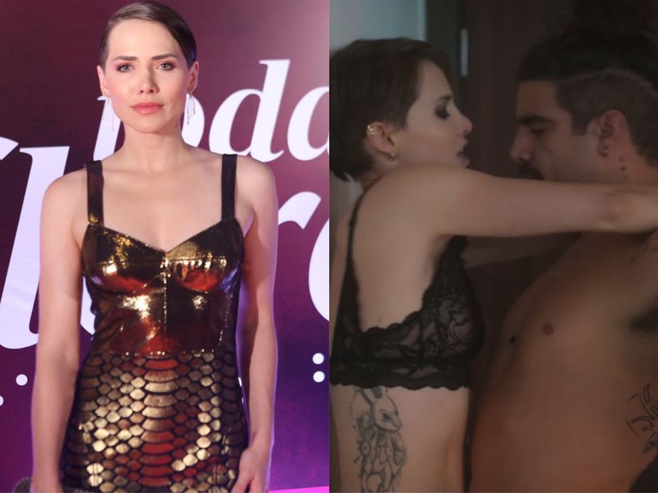 Letícia Colin fala de cenas de sexo com Caio Castro em 'Todas as flores'