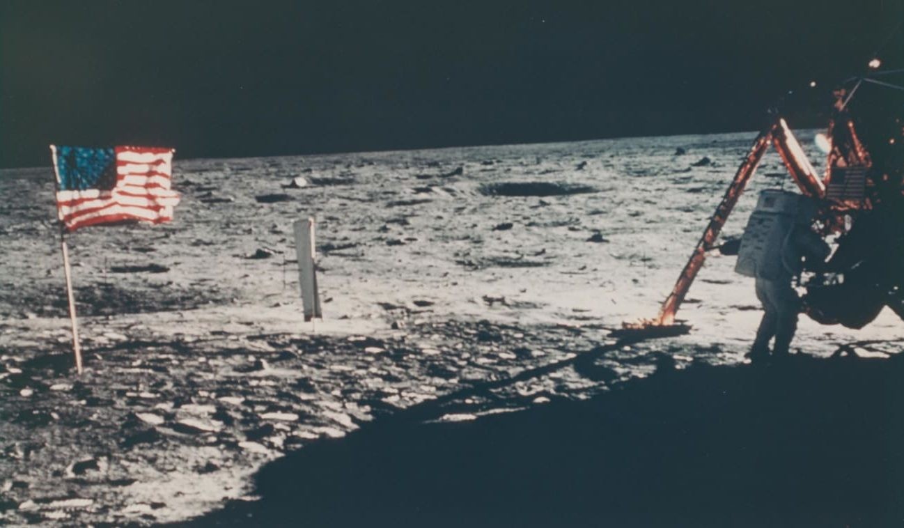 Foto rara da NASA (Foto: Buzz Aldrin/Christie’s)