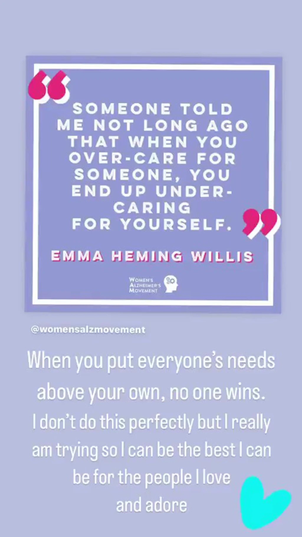 O post de Emma Heming  (Foto: Reprodução/Instagram)