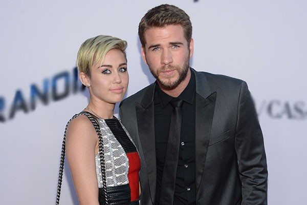 Miley Cyrus e Liam Hemsworth (Foto: Getty Images)