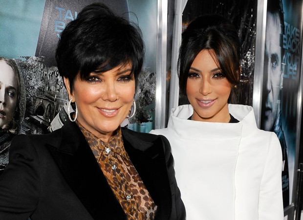 Kris Jenner e Kim kardashian (Foto: Getty Images)