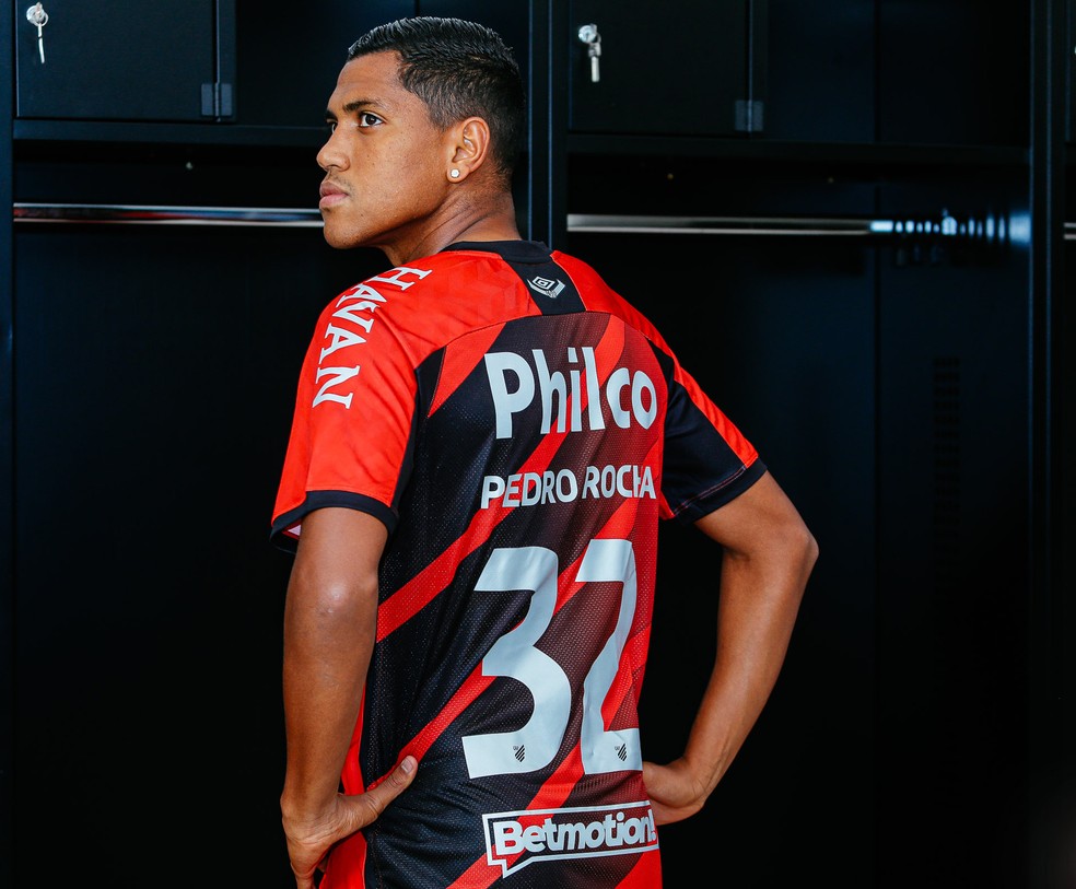 Pedro Rocha, novo reforço do Athletico — Foto: José Tramontin/Athletico