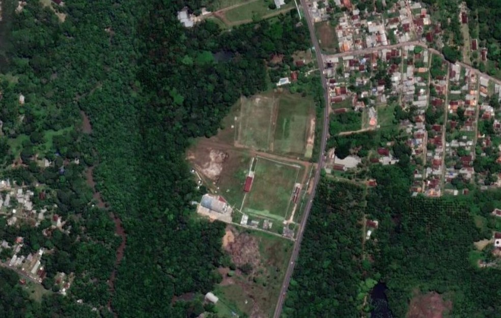 Centro de Treinamento do Carajás. Espaço deve ser comprado pelo Remo — Foto: Reprodução/Google Maps