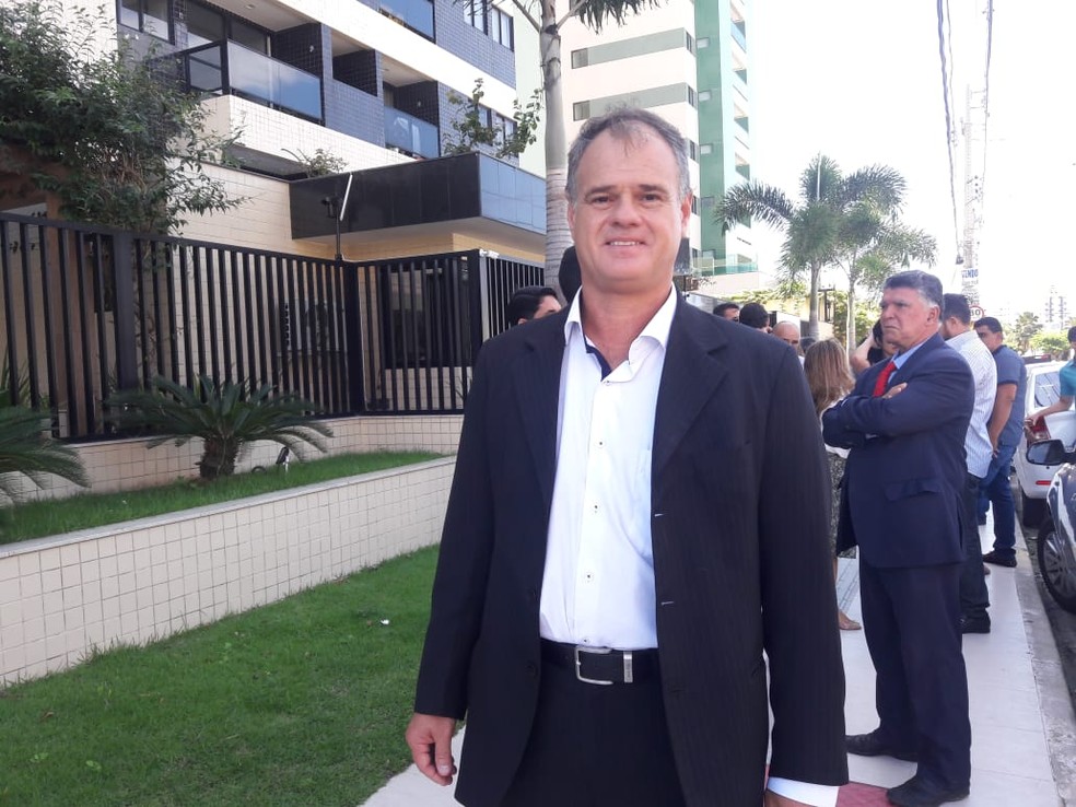 Josan Leite (PSL) disputa o governo de Alagoas nas Eleições 2018 (Foto: Thamires Ribeiro / G1)