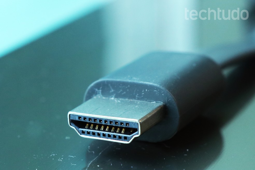 Entrada HDMI do Chromecast 3  — Foto: Luciana Maline/TechTudo