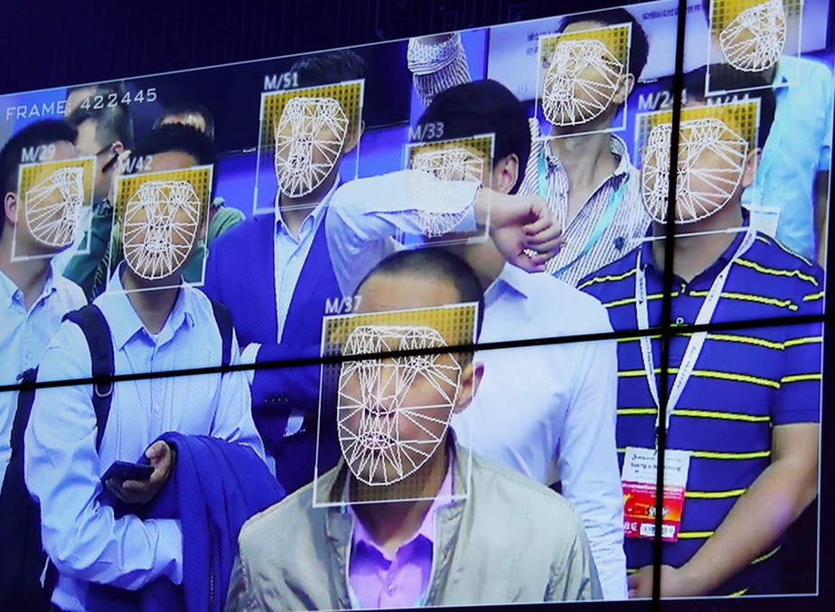 China amplia vigilância com reconhecimento facial