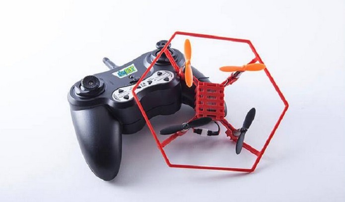 Skybot é fabricado com impressora 3D (Foto: Reprodução/Kickstarter) (Foto: Skybot é fabricado com impressora 3D (Foto: Reprodução/Kickstarter))
