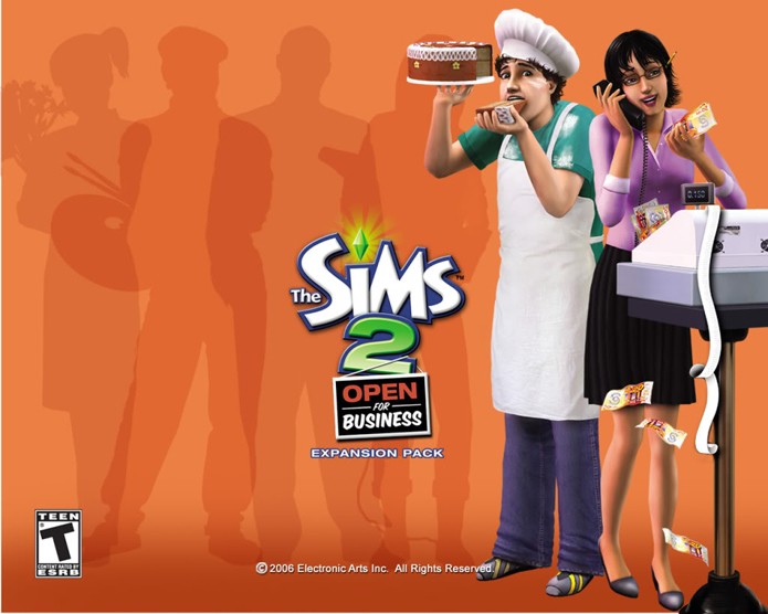 Abra um negócio em mais uma expansão de The Sims 2 (Foto: Divulgação/EA)