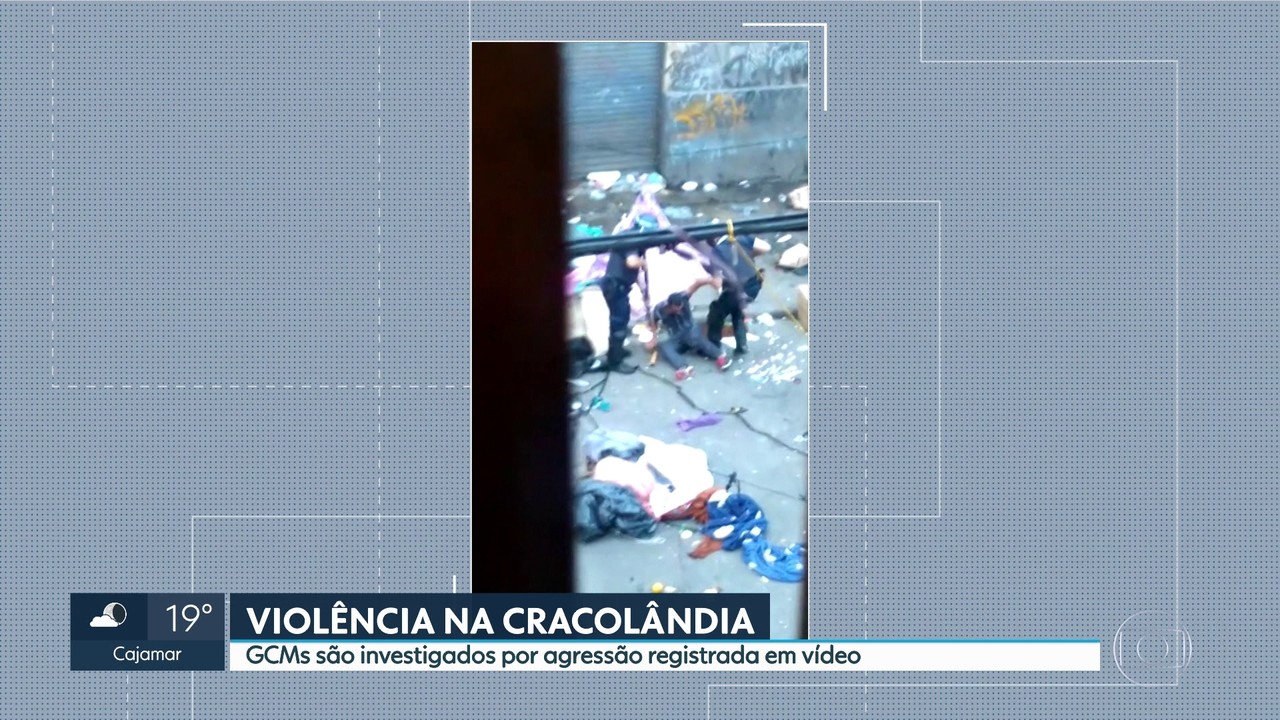Três GCMs são investigados por agressão a um morador da cracolândia
