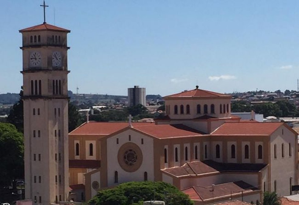 Catedral Nossa Senhora dos Prazeres em Itapetininga  â€” Foto: DivulgaÃ§Ã£o/Prefeitura