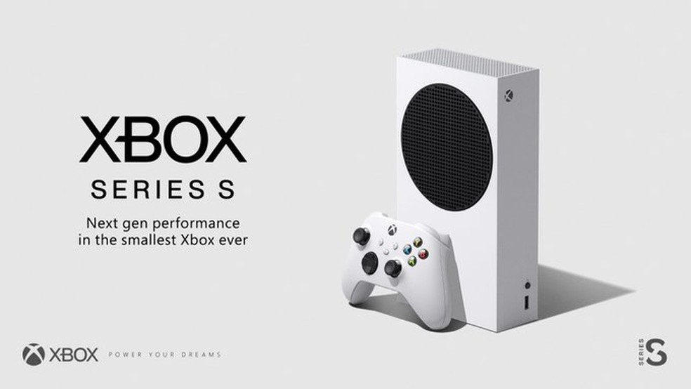 Xbox Series S: Microsoft anuncia preço e design do novo console — Foto: Divulgação/Microsoft