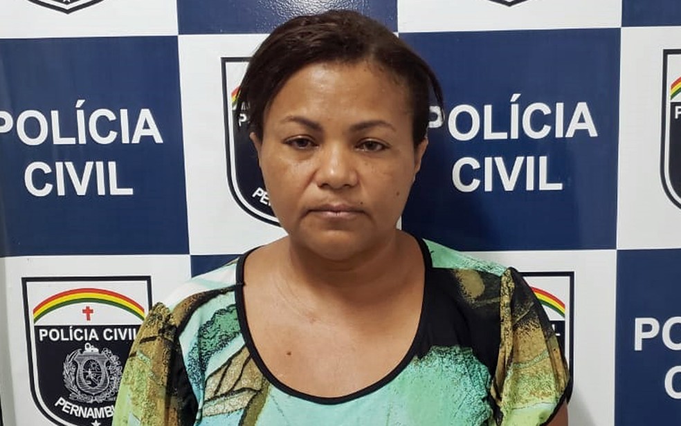 Eliane Antônia de Oliveira levou bebê do Imip, no Centro do Recife — Foto: Polícia Civil/Divulgação
