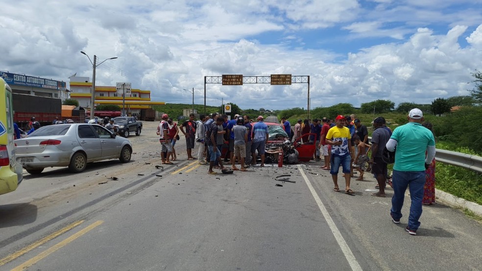 Acidente deixa vereador morto na BR-020, em Boa Viagem, interior do Ceará. — Foto: Reprodução