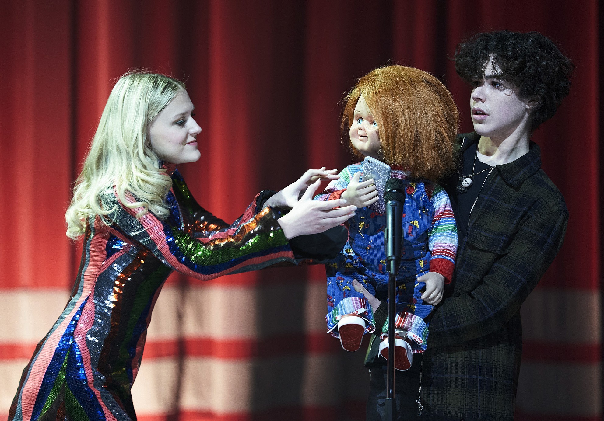 Chucky humilha Lexy em cena genial de Chucky  (Foto: Divulgação)