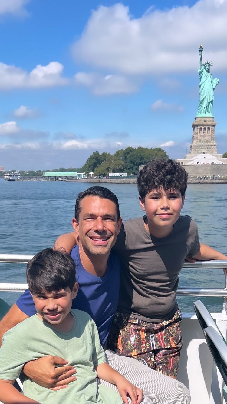 Marcus Buaiz mostra passeio em NY com os filhos (Foto: Reprodução/ instagram)