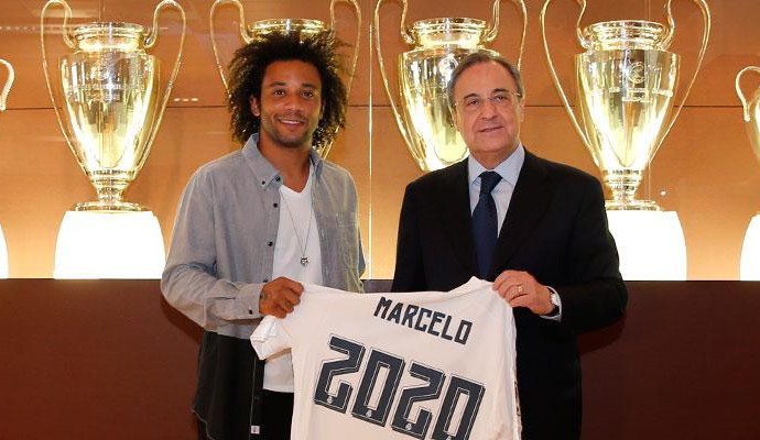 Marcelo renovação Real Madrid (Foto: Divulgação)