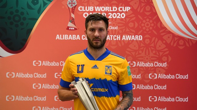 Gignac foi eleito o melhor jogador da partida entre Tigres e Ulsan, pelo Mundial de Clubes
