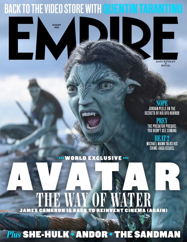 Kate Winslet na capa da Empire Magazine (Foto: Reprodução Empire Magazine)