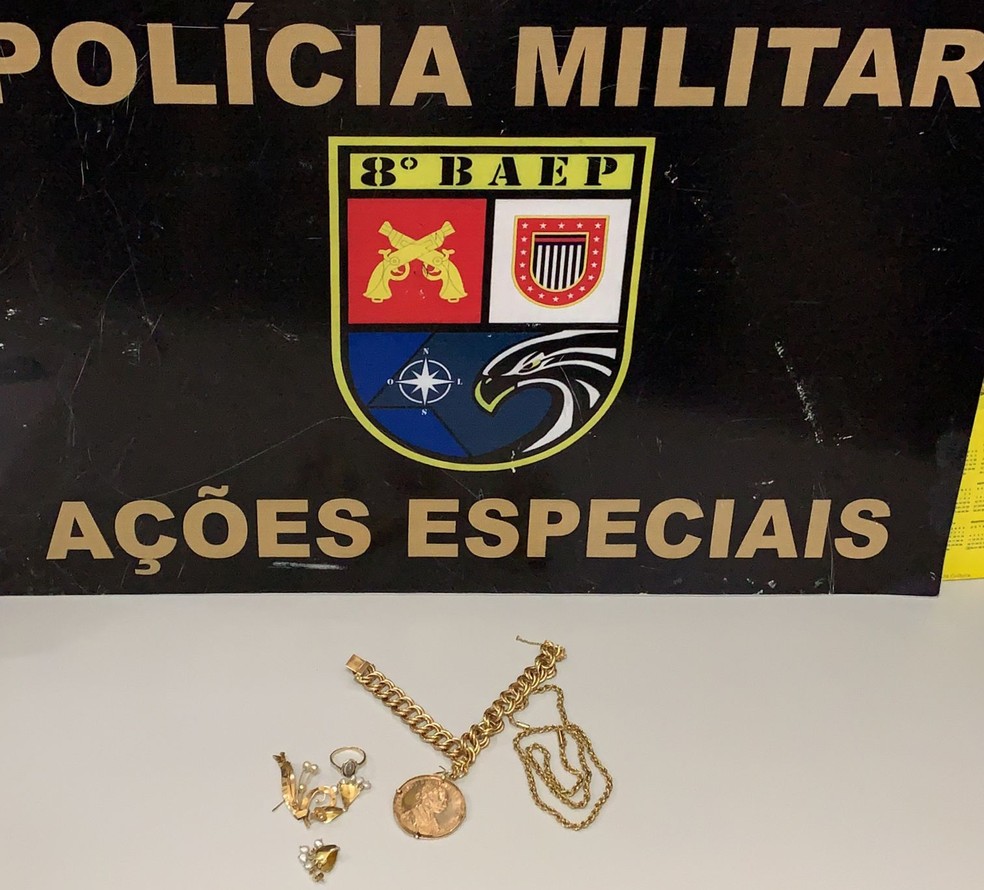 Suspeito de aplicar golpe do falso sequestro em idosa foi detido em Presidente Bernardes (SP) — Foto: David de Tarso/TV Fronteira