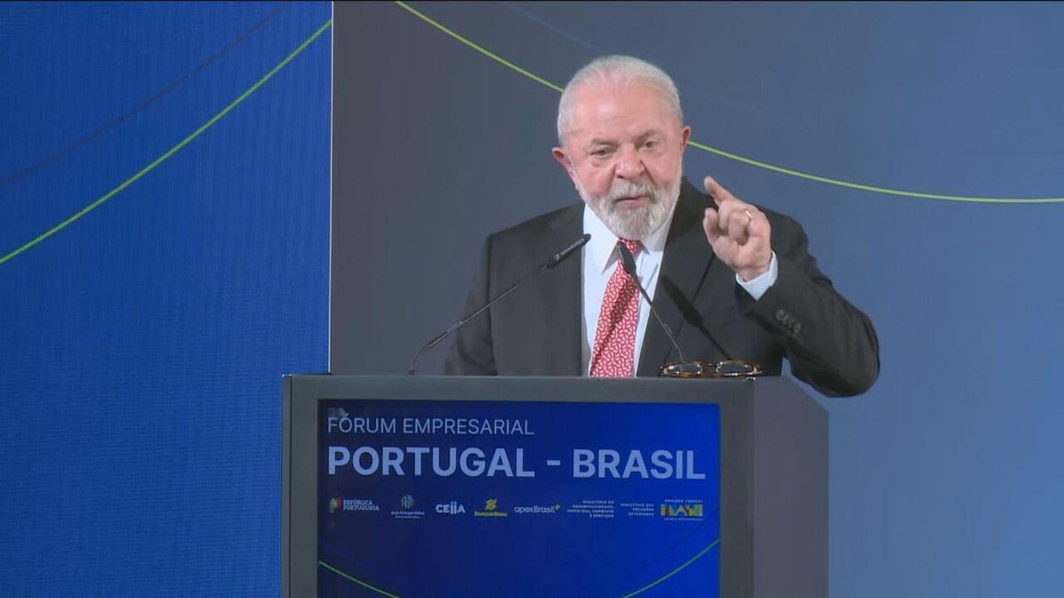 Em Portugal, Lula volta a criticar juros no Brasil: 'ninguém toma dinheiro emprestado a 13,75%' | Política | G1