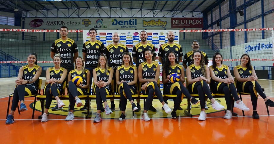 Com Wal Claudinha E Gemeas Praia Clube Apresenta Elenco Para Temporada 2019 20 Volei Ge