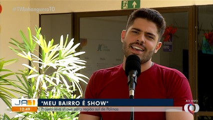 Projeto leva shows para a região sul de Palmas