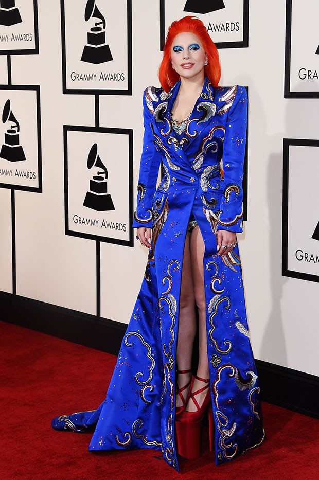 Lady Gaga no Grammy 2016 (Foto: Getty Images)