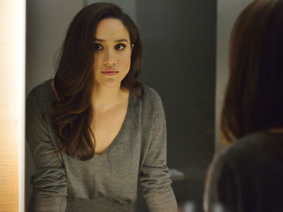 A atriz americana Meghan Markle em cena da série 'Suits' (Foto: Divulgação)