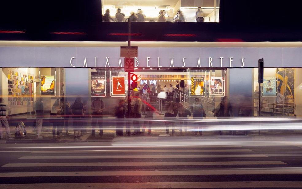 Cine Belas Artes foi reinaugurado em 2014 apÃ³s trÃªs anos fechado â Foto: LetÃ­cia Godoy/DivulgaÃ§Ã£o