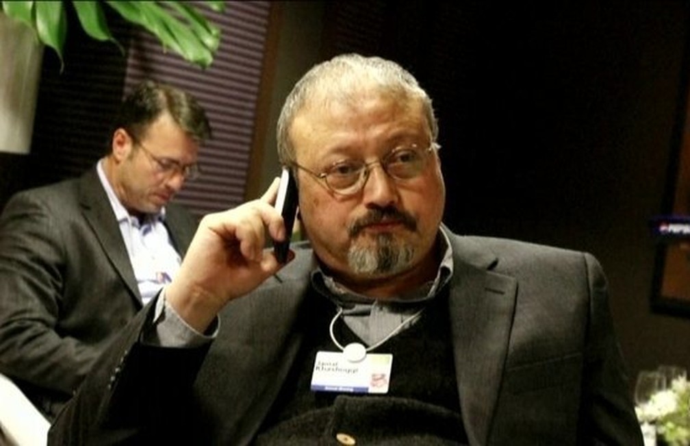 Jamal Khashoggi, jornalista assassinado — Foto: Reprodução/JN