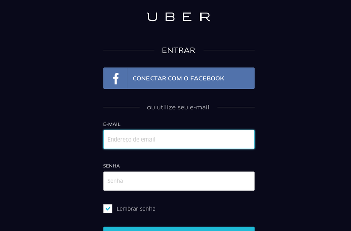 Uber oferece segunda via de recibo a partir de interface da Web (Foto: Reprodução/Elson de Souza)