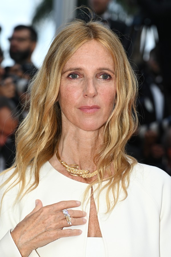 CANNES, FRANCE - MAY 24: Sandrine Kiberlain attends the 75th Anniversary celebration screening of "The Innocent (L'Innocent)" during the 75th annual Cannes film festival at Palais des Festivals on May 24, 2022 in Cannes, France. (Photo by Pascal Le Segret (Foto: Getty Images)