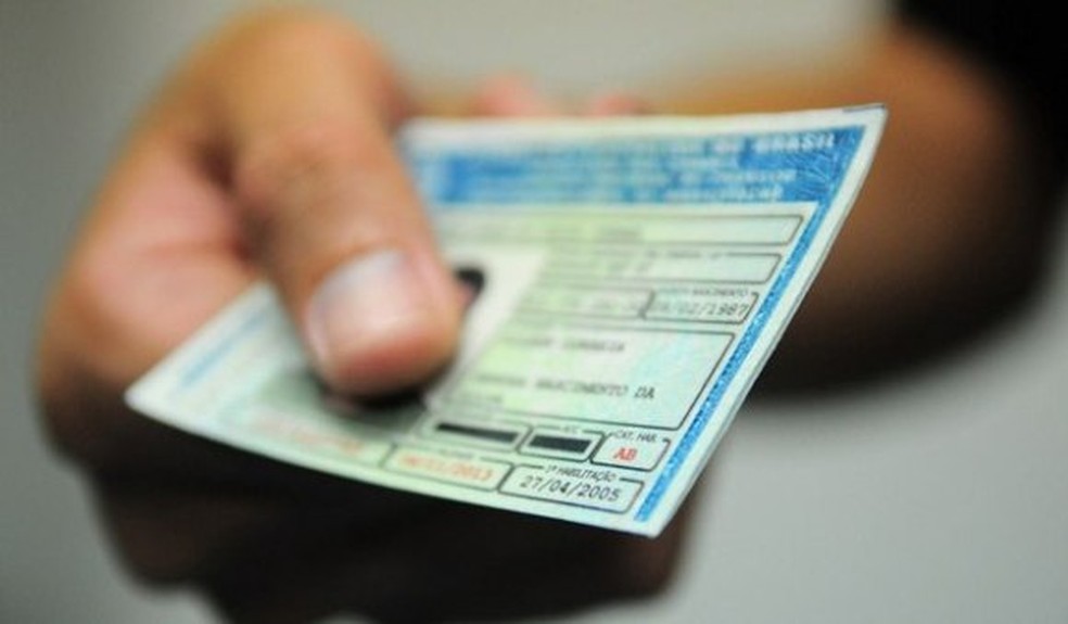 Carteina Nacional de Habilitação — Foto: Divulgação