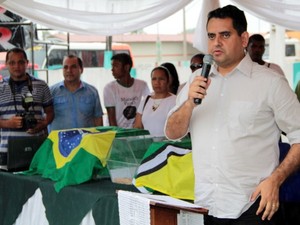 Prefeito de Mazagão Dilson Borges, do PMDB (Foto: Jorge Júnior/Agência Amapá)